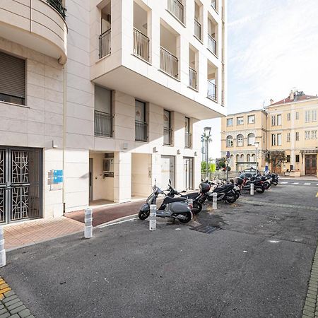 Studio Centre Terrasse Climatisation 50M Plage مينتون المظهر الخارجي الصورة